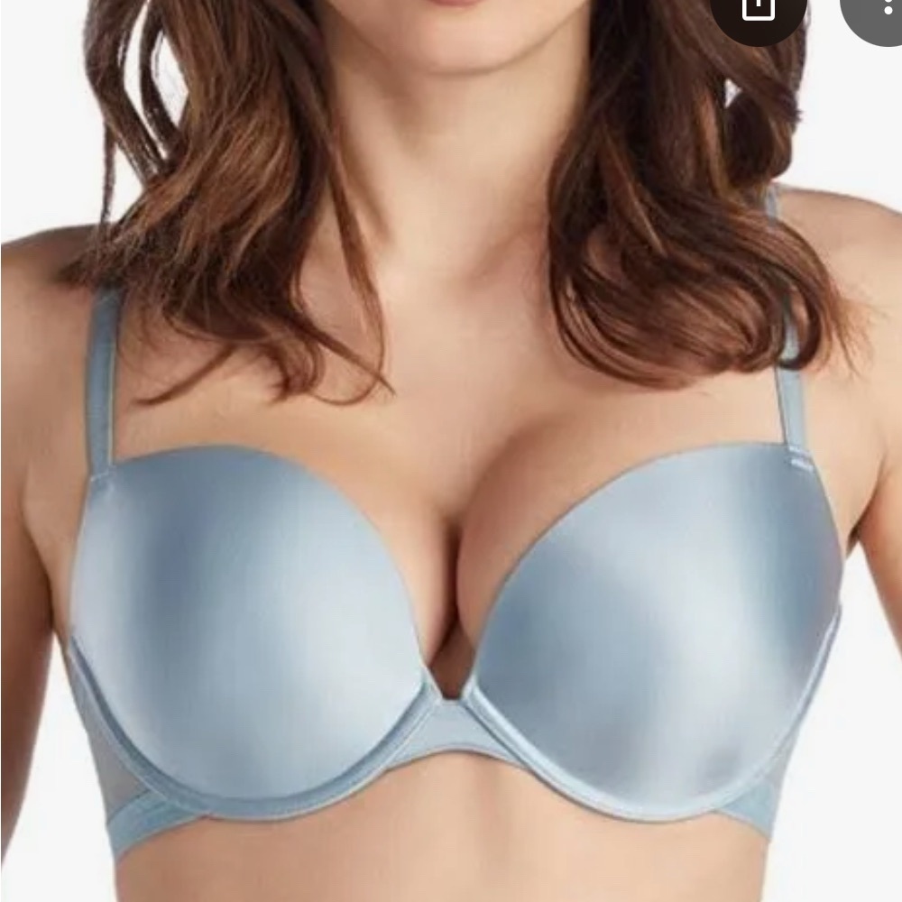 Le Mystere Celedon Blue Infinite T-Shirt Bra with Molded Cups
